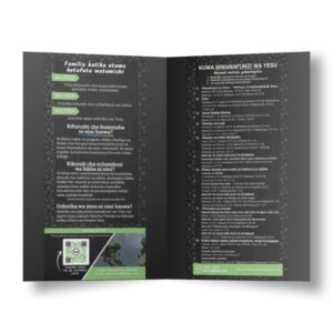 Simple Discipleship Cards | Swahili