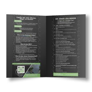 Simple Discipleship Cards | German