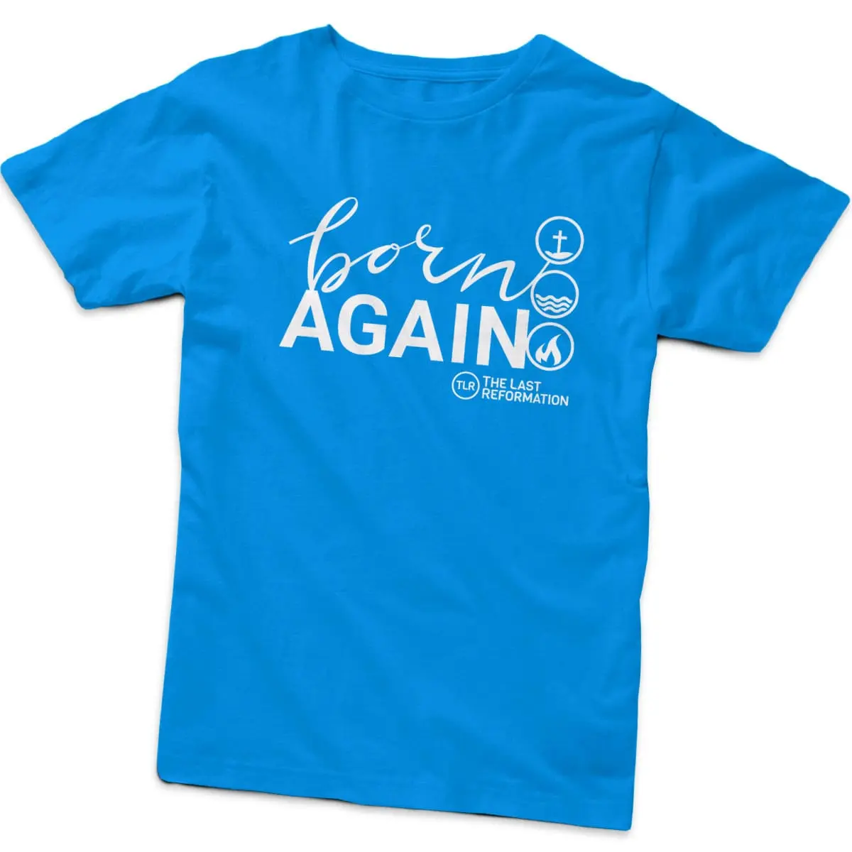 T-Shirt | Born Again Cursive (Female Cut)